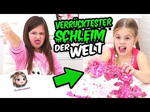 VERRÜCKTESTER SCHLEIM DER WELT 😱 Hannah & Ava drehen durch! DIY ekliger Slime