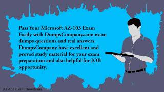 AZ-103 PDF Dumps Questions