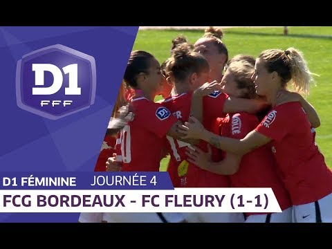 J4 : Girondins de Bordeaux - FC Fleury 91 (1-1) / D1 Féminine