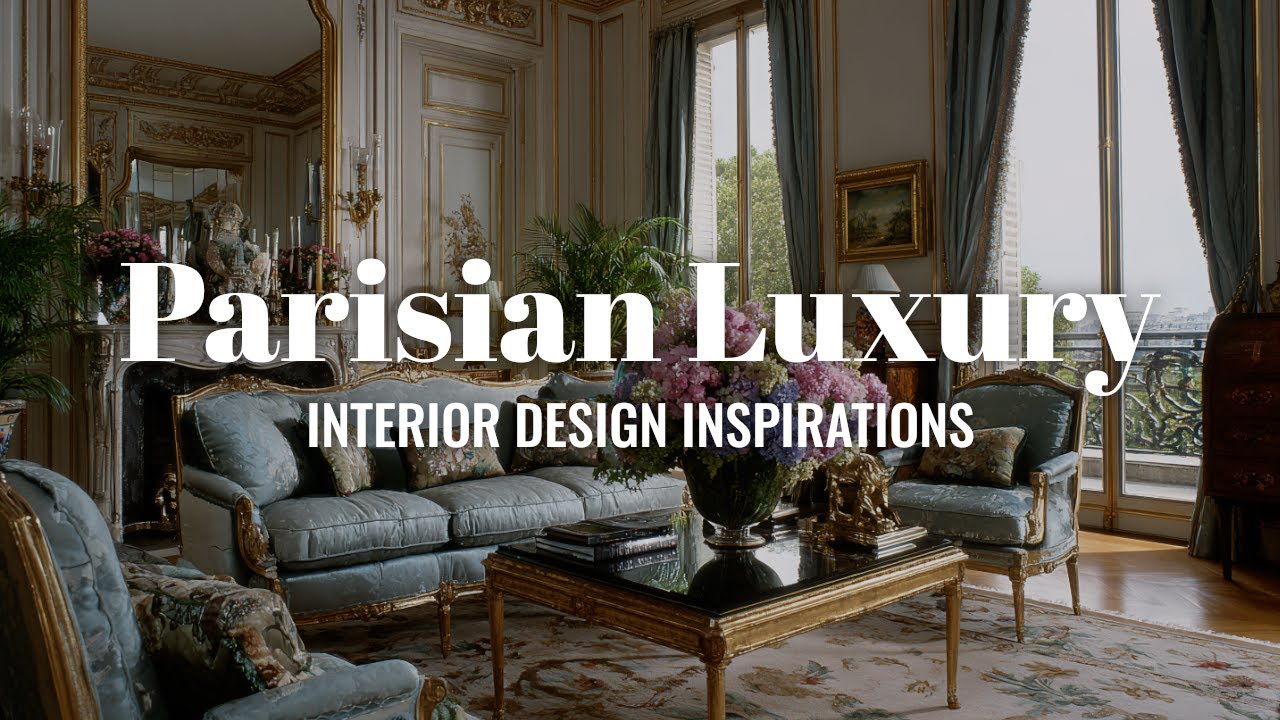 Rumah Mewah Klasik di Paris yang Elegan dengan Interior Prancis yang Memukau