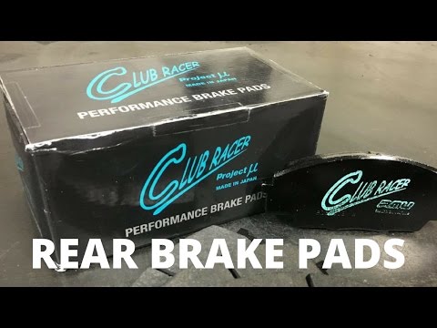 Rear Brake Pads Replacement | Honda S2000