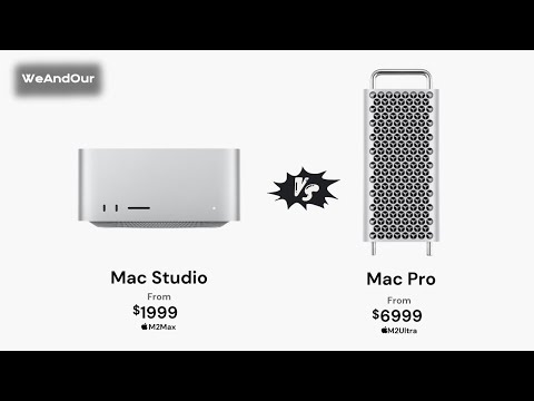 Mac Studio M2 vs Mac Pro M2 Showdown: Which Powerhouse Reigns Supreme? | WeAndOur