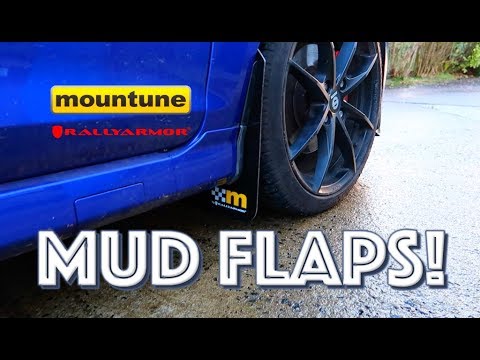MOUNTUNE MUD FLAPS INSTALL! | FIESTA ST | RALLYARMOR