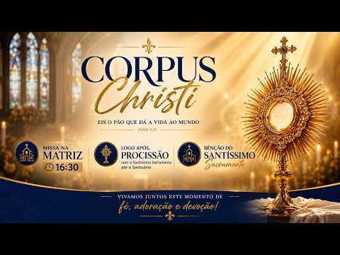 Solenidade de Corpus Christis em Jardim do Seridó/RN
