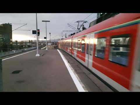 [S-Bahn Rhein Main] Abfahrt S-Bahn Linie S4 nach Kronberg mit 3 Wagen