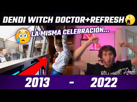 😲DENDI DEMOSTRANDO SU SKILL CON EL WITCH DOCTOR CON REFRESH😲DOTA 2