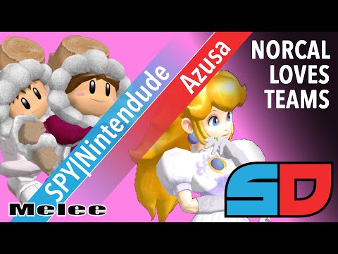 NorCal Loves Teams - Top 32 Winner Quarters: SPY|Nintendude (Ice Climbers) vs Azusa (Peach)