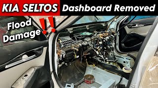 Worst Condition of Kia Seltos💔 - Full Dashboard Removed❗