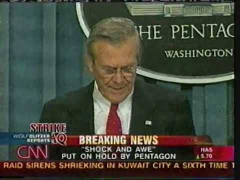 CNN | Wolf Blitzer Reports | March 20, 2003