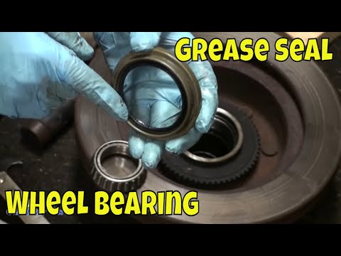 How to Install a Wheel Seal and Grease a Wheel Bearing