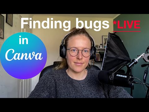 Live Qa Testing Exploring Canva For Bugs Ux Issues