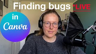 Live QA Testing: Exploring Canva for Bugs & UX Issues