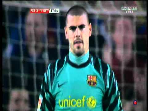 Manu goal | FC Barcelona 2-1 Getafe | 19/3/2011