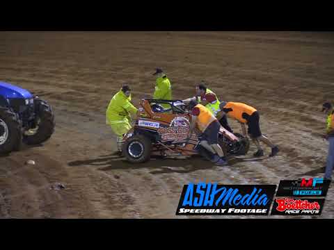 Compact Speedcars: A-Main - Australian Title - Kingaroy Speedway - 21.04.18