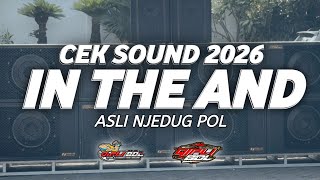 Download lagu DJ CEK SOUND IN THE AND TERBARU VERSI PALING AMPUH SESUAI RIKUES KALIAN  mp3