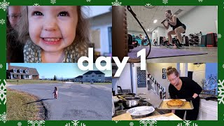 🎄 VLOGMAS DAY 1 | advent calendars, body pump, alice vlogging, weight loss meals + routines