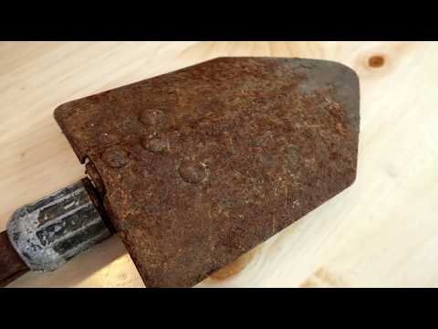 1945 Army Folding Shovel Restoration
