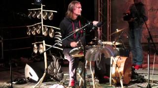 Steve Hubback - percussion view - International Harp festival Viggiano with Nadia Birkenstock
