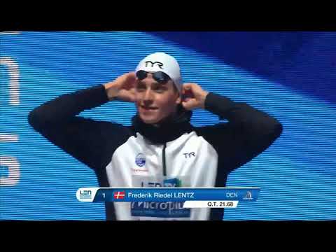 50m Freestyle Men - Euro Swimming Short Course 2021 - Semi Finals