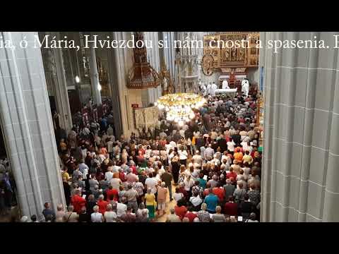 JKS 376 - Slávna si, Kráľovná (Dóm sv. Alžbety + modulácia)