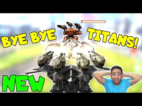 How Strong Is the New HAMMER Weapon on The Behemoth | War Robots 8.0 Mk3 Gameplay WR