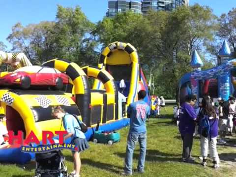 Race Car Obstacle Inflatable