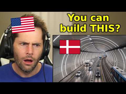 American Reacts to Denmark Building a MEGA-Tunnel to Germany