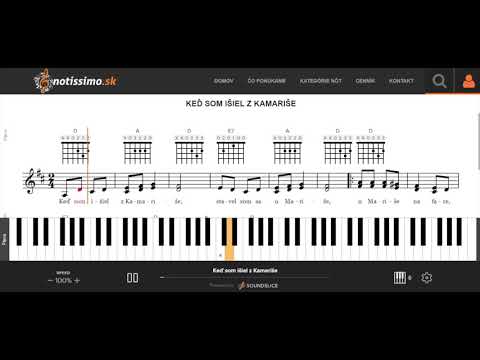 Keď som išiel z Kamariše | Notissimo.sk