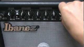 Video thumbnail for IBANEZ TONE BLASTER TB15R GUITAR AMP CLEAN SOUND DEMO by chatreeo