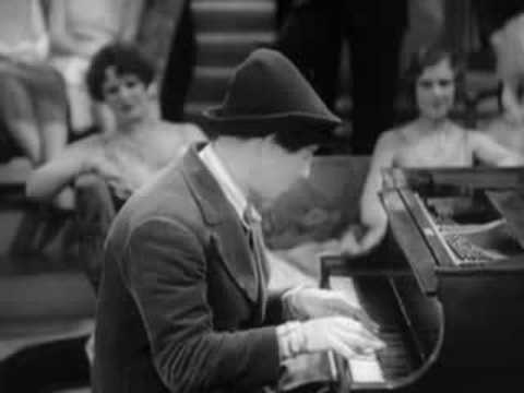 Chico Marx - piano - from Animal Crackers - "Silver Threads Among the Gold"