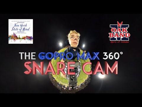 360° SNARE CAM - GoPro Max - OAK MOUNTAIN DRUM LINE 2020 SHOW