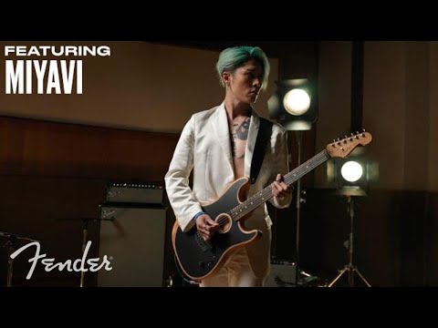 Miyavi | American Acoustasonic Stratocaster | Fender