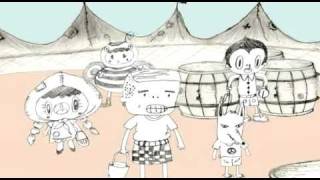 The Pogues - The Worm Song ( Animated short)