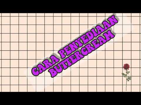 Glossy Korean Buttercream Flower Cake ✨