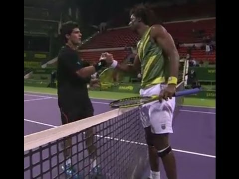 Gael Monfils vs. Rui Machado - 2012 ATP Qatar Open