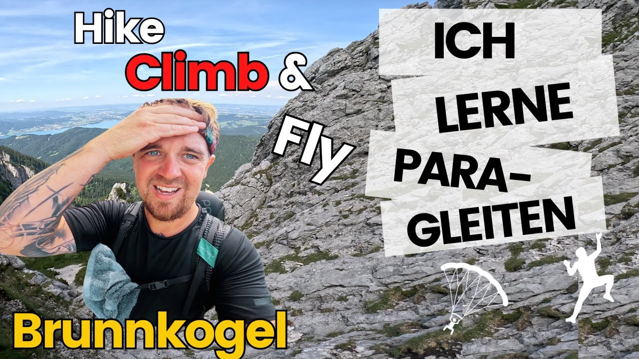 Hike - Climb and Fly am Brunnkogel - Steile Herausforderung 🪂🏔️