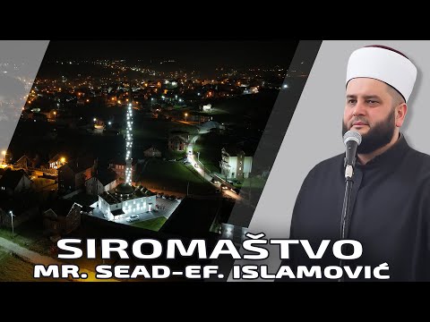 Siromaštvo - mr. Sead-ef. Islamović #dzematfirdeustutin