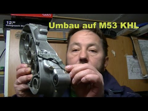Simson Motor M53 Umbau auf M53 KHL Handschaltung