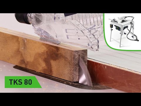 Cutting solid wood with the TKS 80 (Festool TV Episode 179)