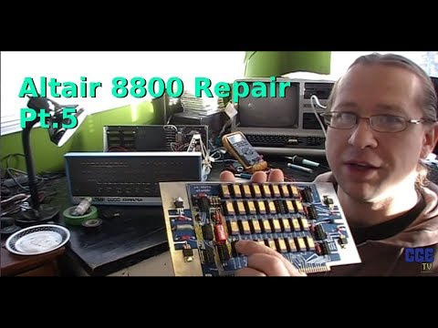 TOTC: Altair 8800 Repair Pt.5 - RAM Chips