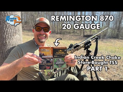 Remington 870 20 Gauge Store-Bought TSS Pattern Test (Part 1)