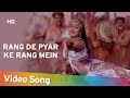 Rang De Pyar Ke Rang Mein - Mandakini - Mithun Chakraborthy - Pyar Ke Naam Qurbaan - Hindi Song