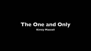 kirsty maccoll  the one and only