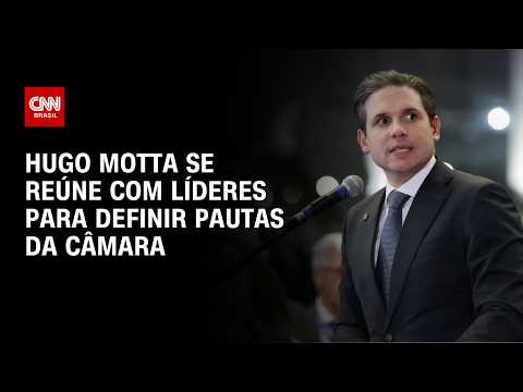 Hugo se reúne com líderes para definir pauta da Câmara antes do recesso | LIVE CNN