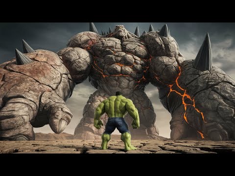 Hulk vs The Rock Titan AI