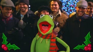 The Muppets | Kermit the Frog Sings &quot;It Feels Like Christmas&quot; at Disneyland