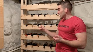 DIY Wine Rack Using Simple Tools