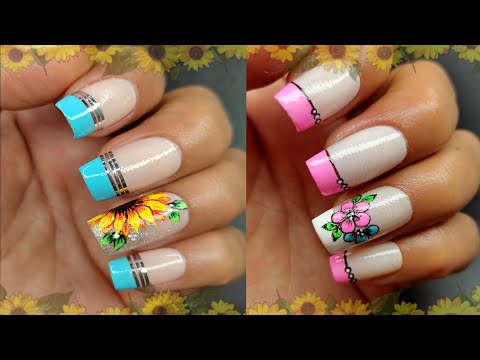 2 DISEÑOS DE UÑAS para manos 💅FÁCILES #nailart