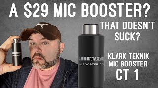 Video thumbnail for Klark Teknik Mic Booster CT-1 - A $29.99 Inline preamp ?!?! ....that is really good?? by Obscure Mics