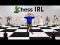 Human Chess In Real Life THE CHALLENGE
